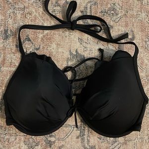 Victoria’s Secret black bikini push up top